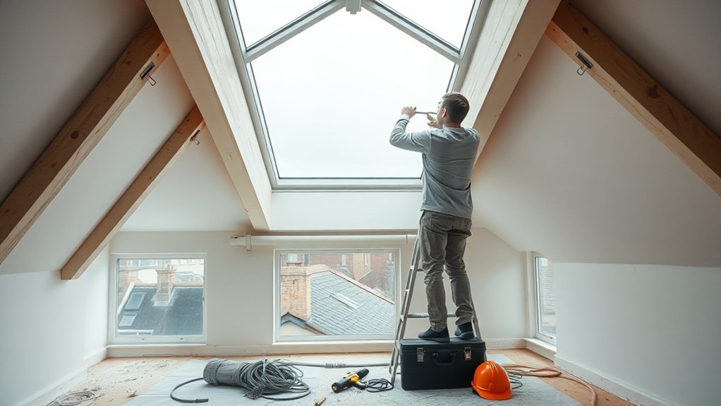 Electric Skylight Installation Peckham