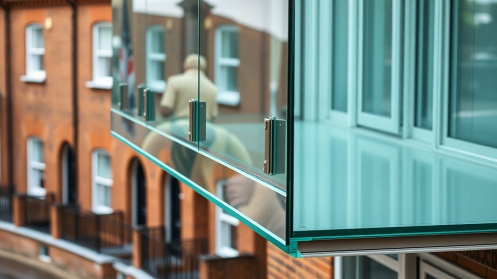 Glass Balcony Installation Peckham