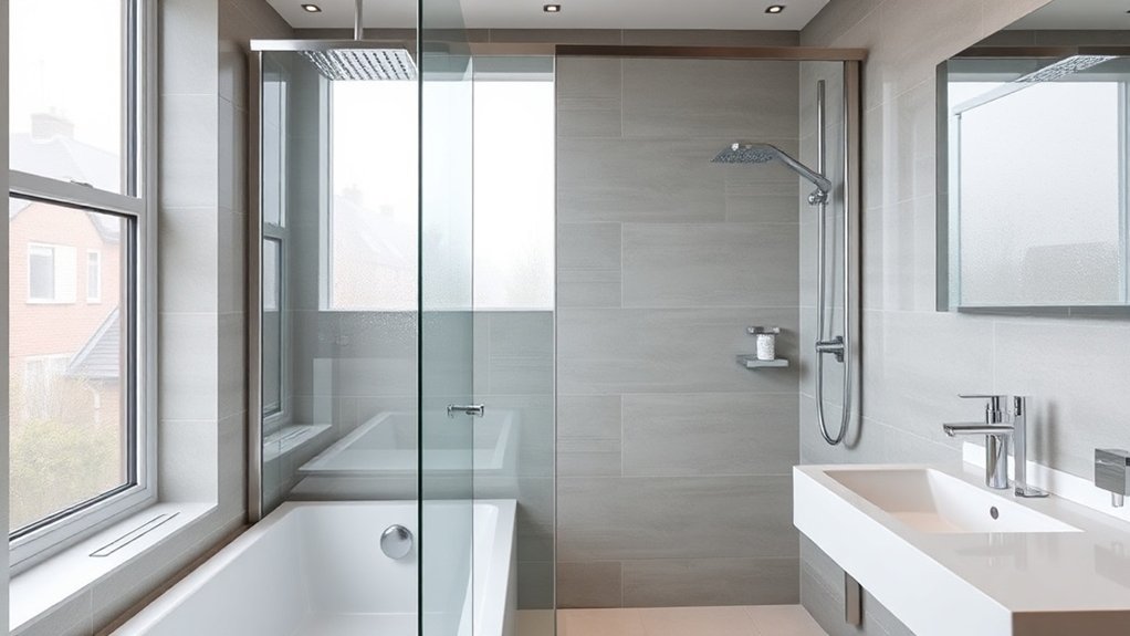 Semi-Frameless Shower Screens Peckham