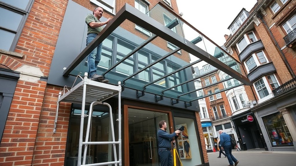 Shopfront Canopy Peckham
